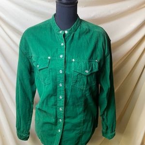 Jane Ashley women's shirt. Corduroy. Size Medium